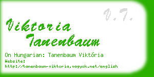 viktoria tanenbaum business card